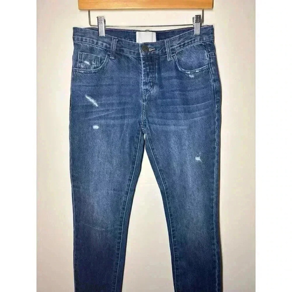 One Teaspoon Women 24 Awesome Baggies Low Waist Straight Leg Semi Fitted Jeans - Picture 2 of 12